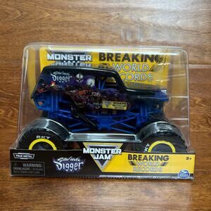 MONSTER JAM Son-Uva Grave Digger Breaking World Records Truck